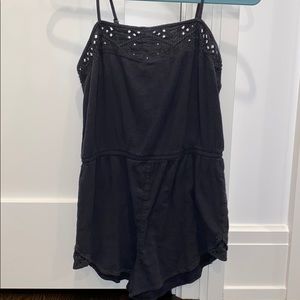 Billabong Black/Navy Romper